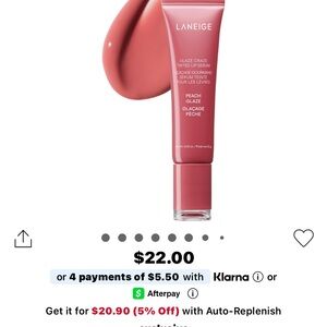 LANEIGE Pink Lip Balm Gloss Hydrating Shine